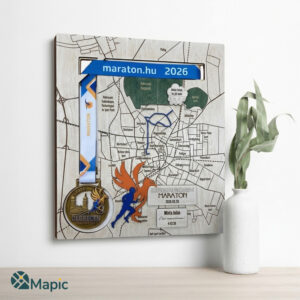 Debrecen Maraton Éremtérkép